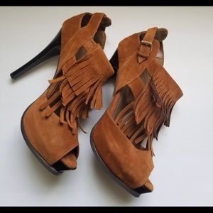 Nadara 5" faux suede platform shoe